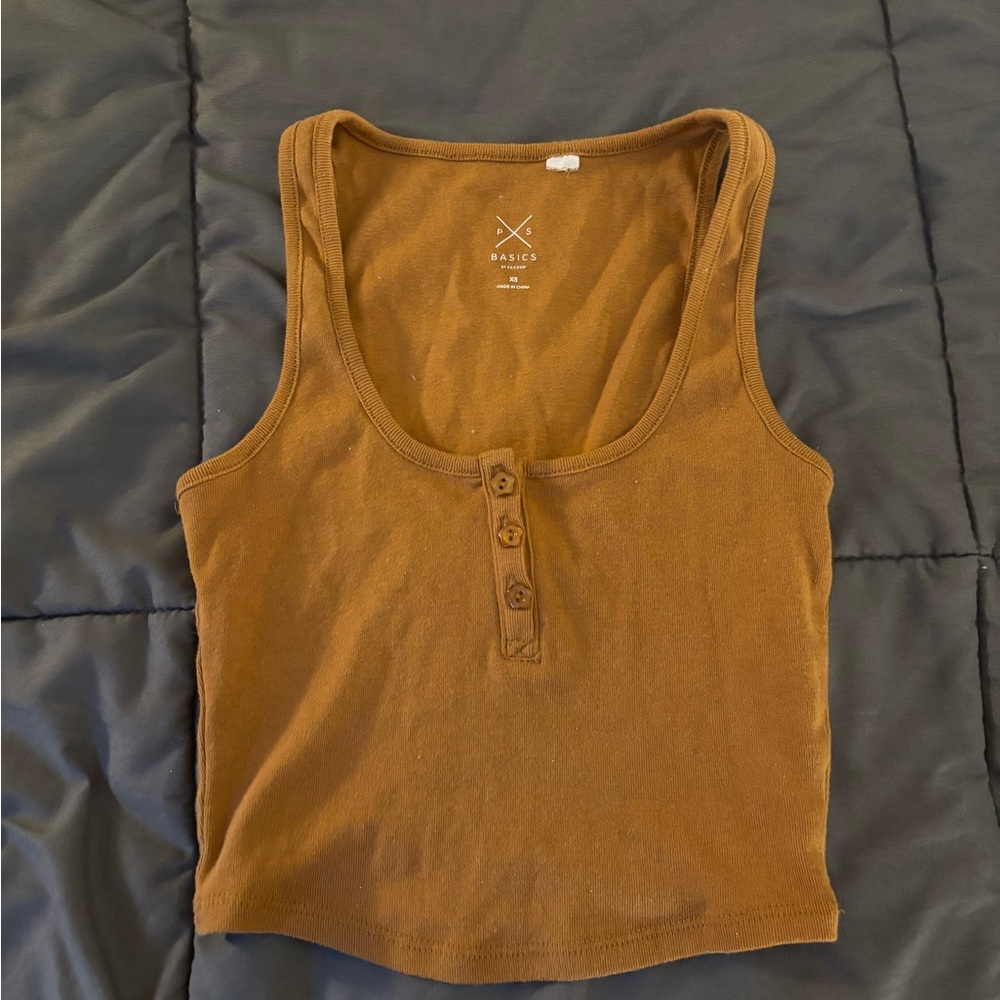 Women's Brown Tank Top